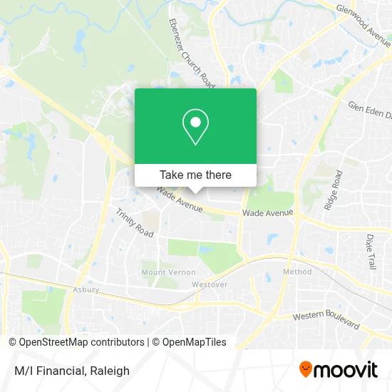 M/I Financial map