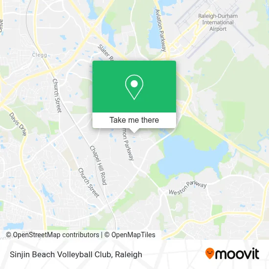 Sinjin Beach Volleyball Club map