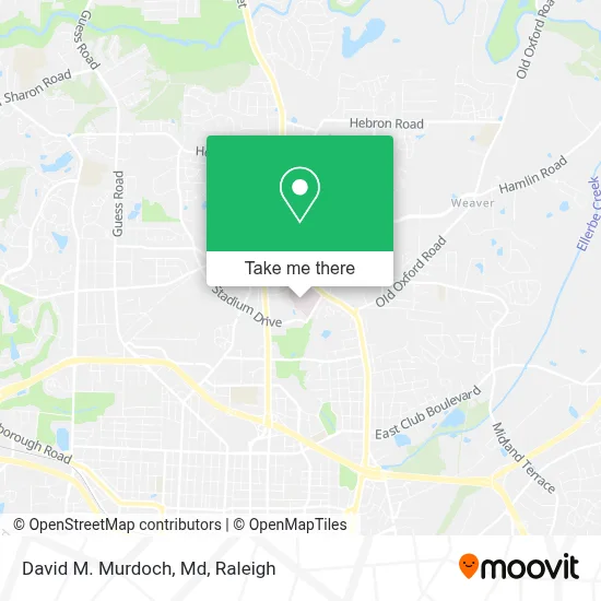 David M. Murdoch, Md map