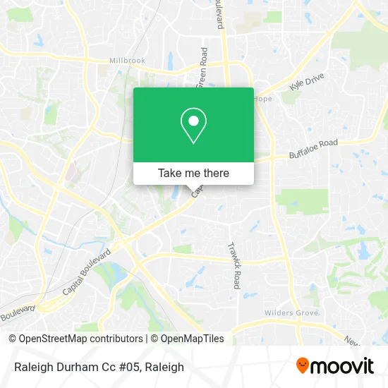 Raleigh Durham Cc #05 map