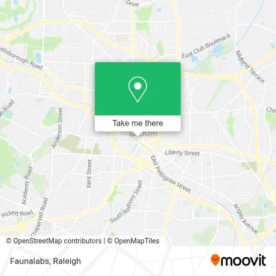 Faunalabs map