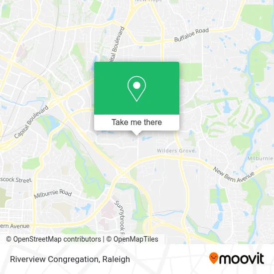 Riverview Congregation map