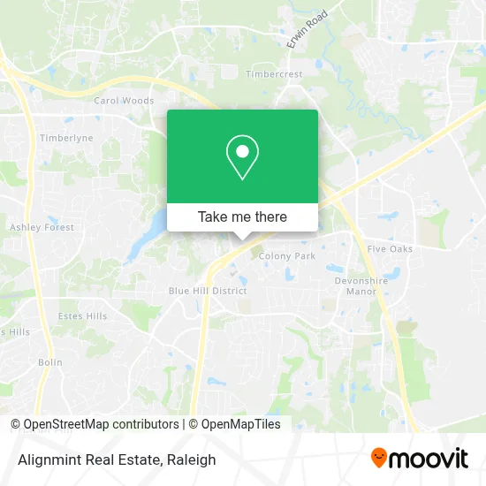 Alignmint Real Estate map