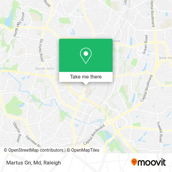 Martus Gn, Md map