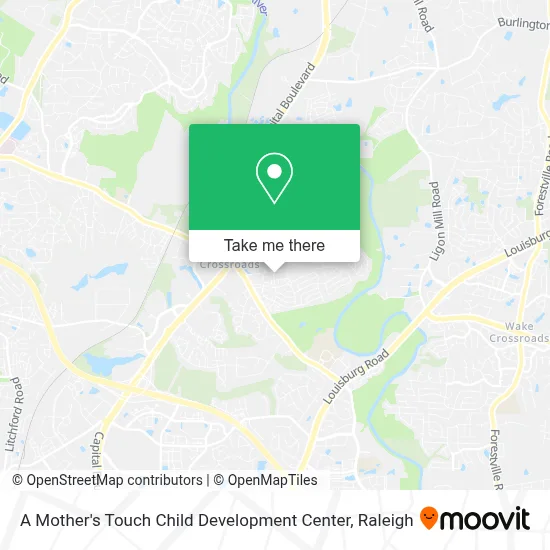 A Mother's Touch Child Development Center map