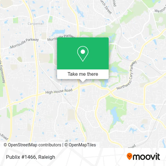 Publix #1466 map