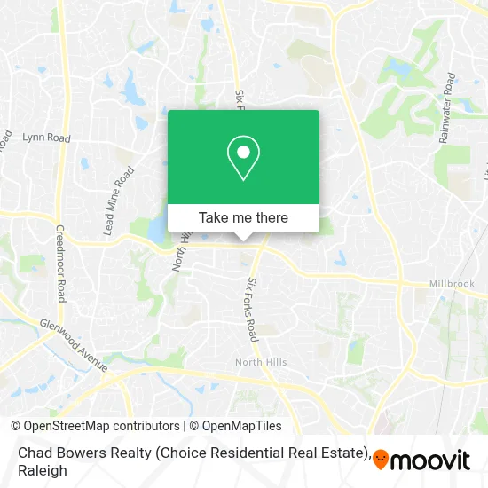 Chad Bowers Realty (Choice Residential Real Estate) map