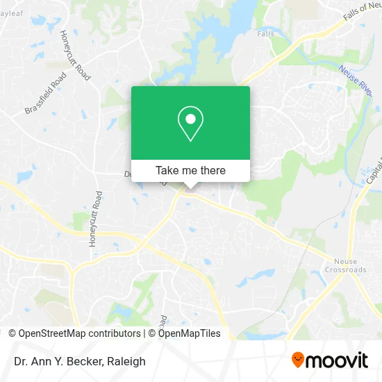 Dr. Ann Y. Becker map