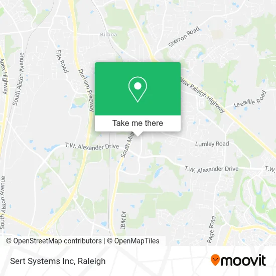 Sert Systems Inc map