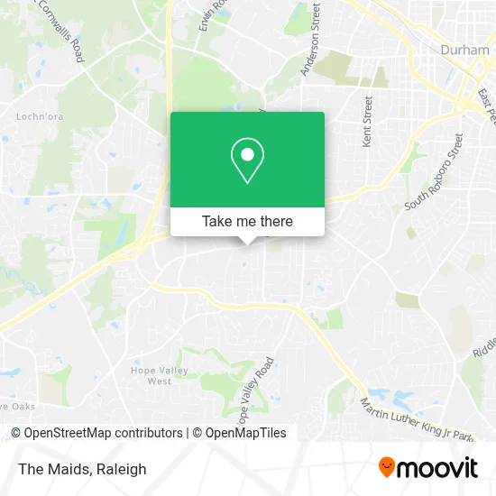 The Maids map