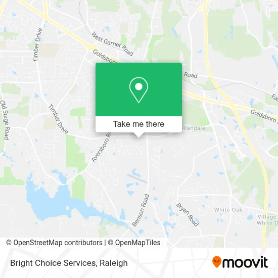 Bright Choice Services map