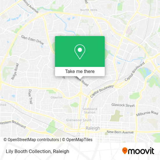 Lily Booth Collection map