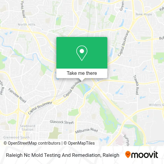 Raleigh Nc Mold Testing And Remediation map