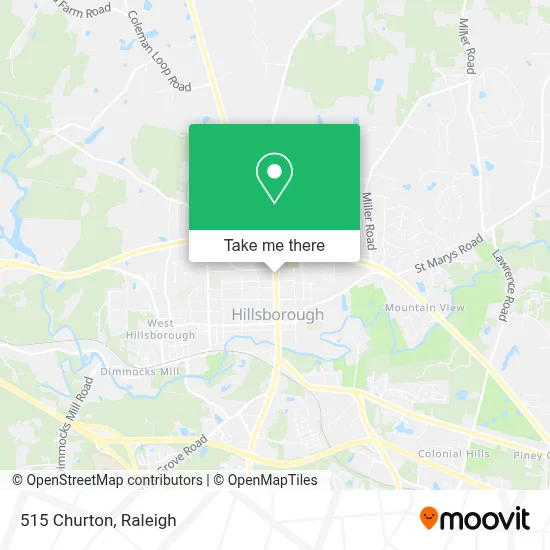 515 Churton map