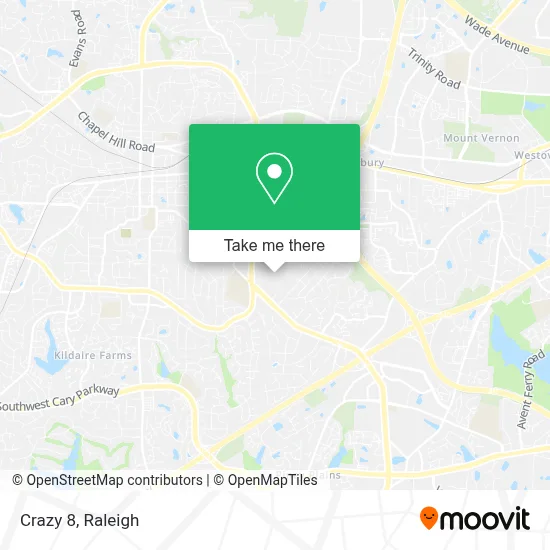 Crazy 8 map