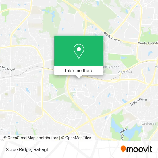 Spice Ridge map