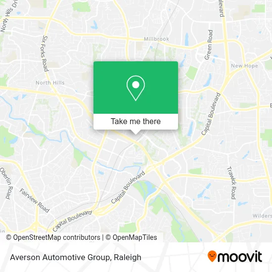 Averson Automotive Group map