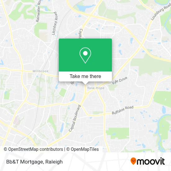 Bb&T Mortgage map