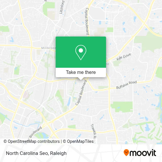North Carolina Seo map