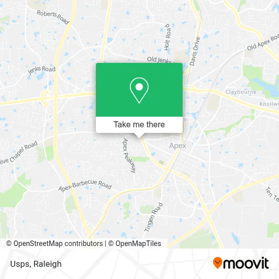 Usps map