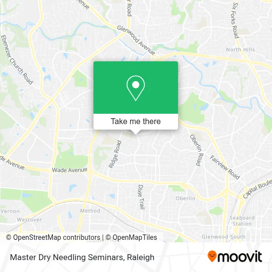 Master Dry Needling Seminars map