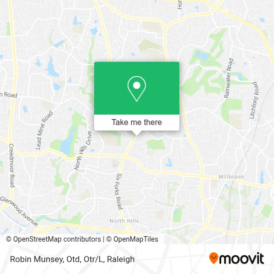 Robin Munsey, Otd, Otr/L map