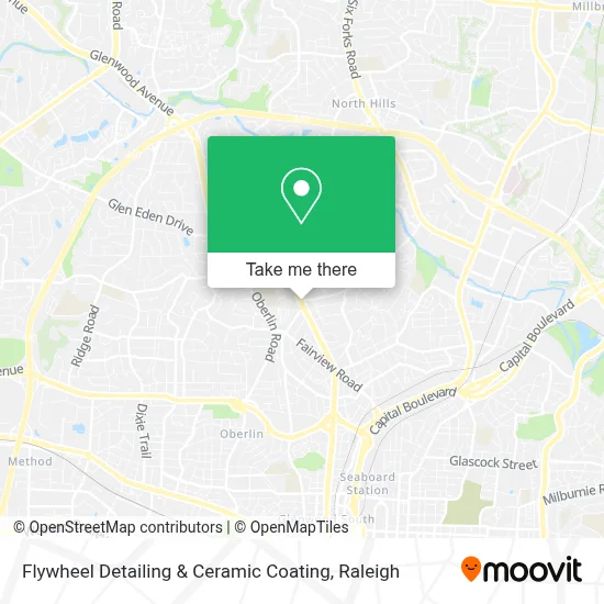 Flywheel Detailing & Ceramic Coating map
