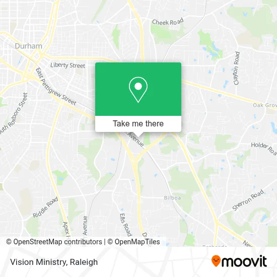 Vision Ministry map