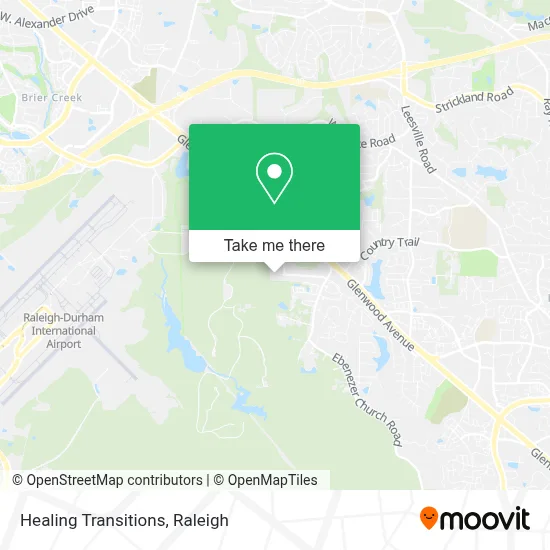 Healing Transitions map
