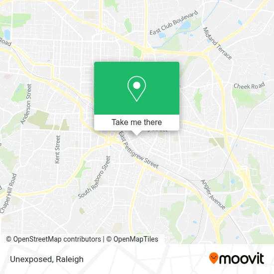 Unexposed map