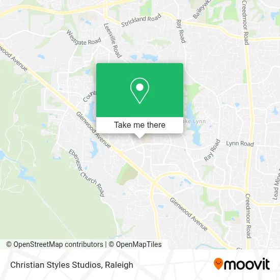 Christian Styles Studios map