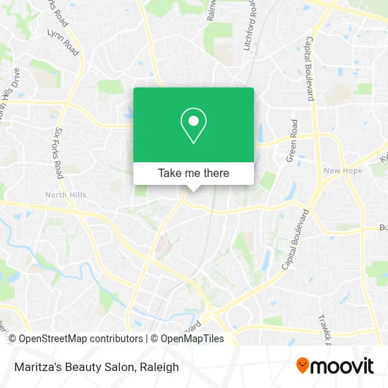 Maritza's Beauty Salon map