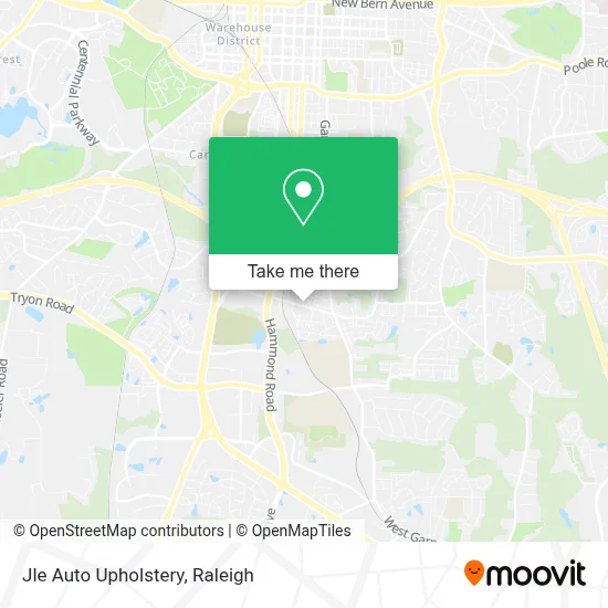 Jle Auto Upholstery map