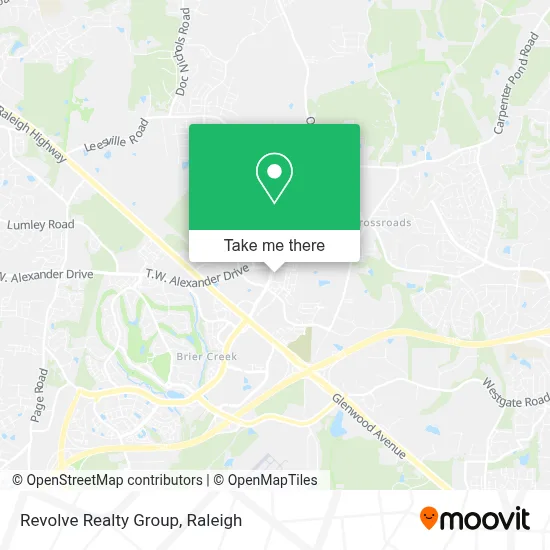 Revolve Realty Group map