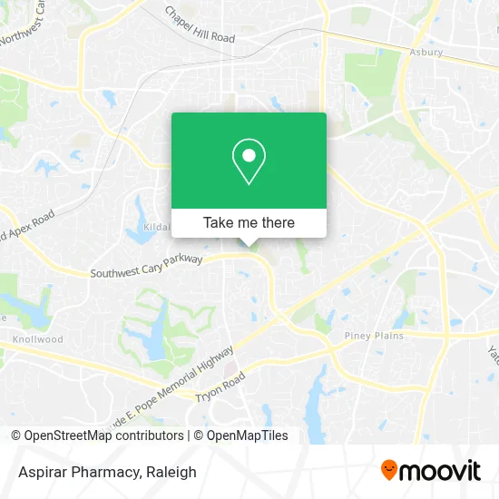 Aspirar Pharmacy map