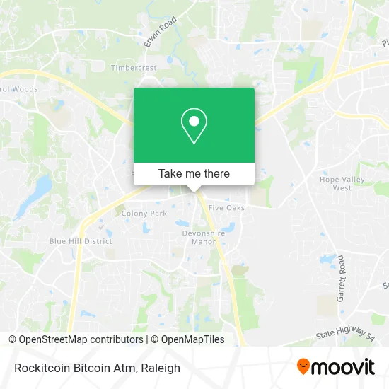 Rockitcoin Bitcoin Atm map