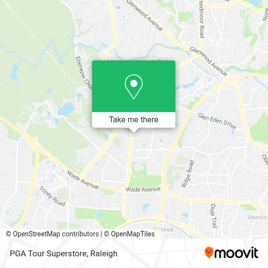 Pga Tour Superstore map