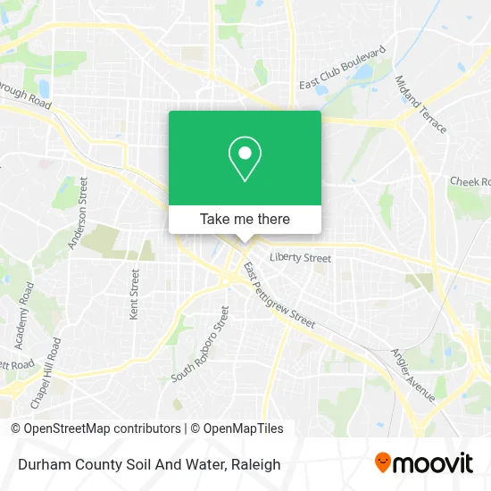 Durham County Soil And Water map