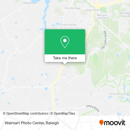 Walmart Photo Center map