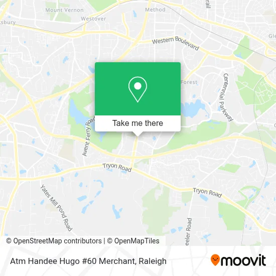 Atm Handee Hugo #60 Merchant map