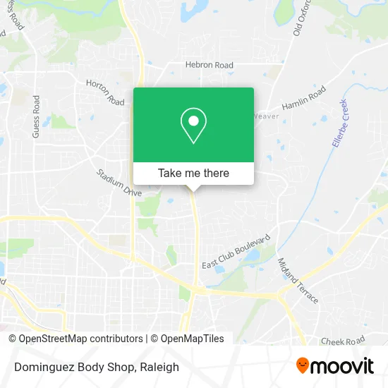 Dominguez Body Shop map