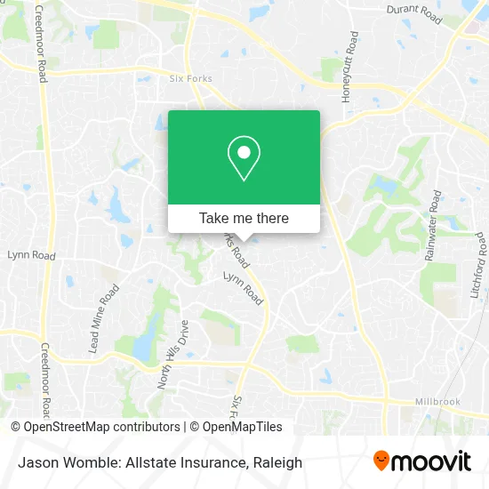 Jason Womble: Allstate Insurance map
