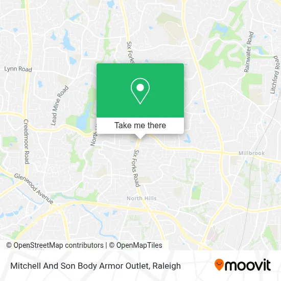 Mitchell And Son Body Armor Outlet map