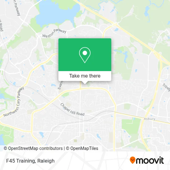 F45 Training map