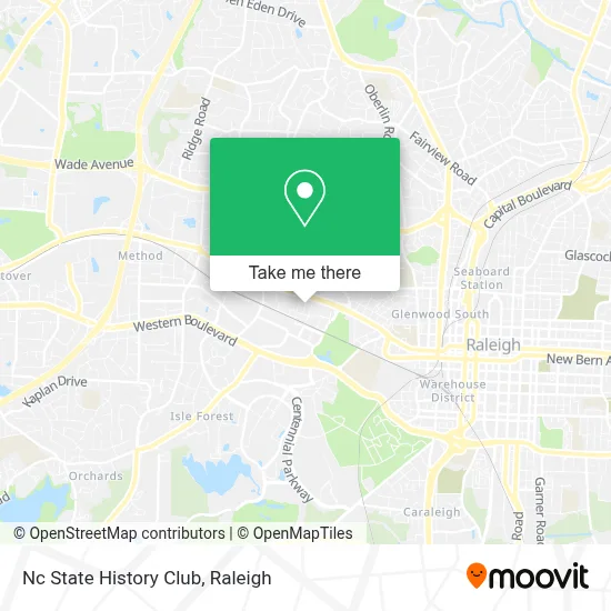 Nc State History Club map