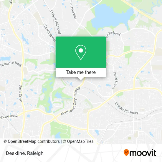 Deskline map