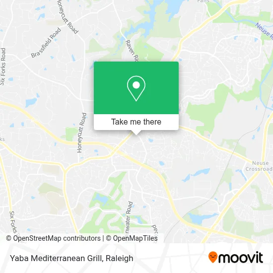 Yaba Mediterranean Grill map