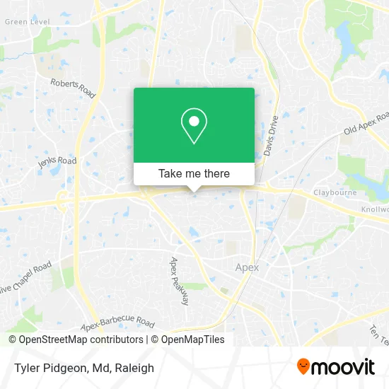 Tyler Pidgeon, Md map