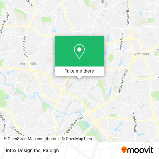 Intex Design Inc map