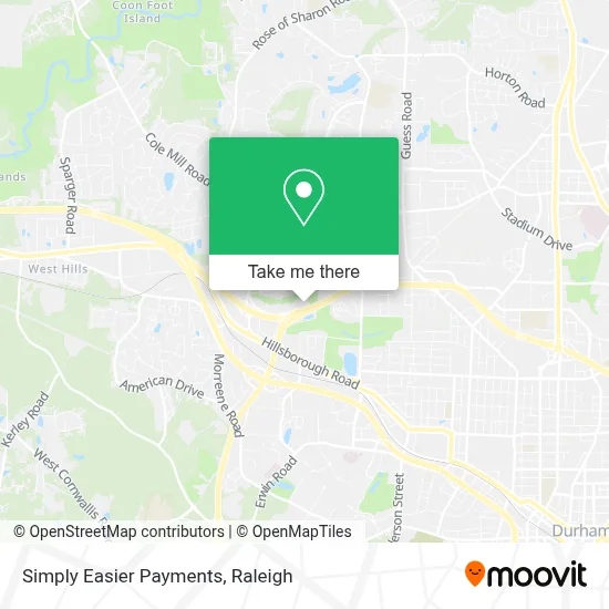 Simply Easier Payments map